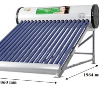 Máy nước nóng mặt trời 200lit thái dương năng ECO